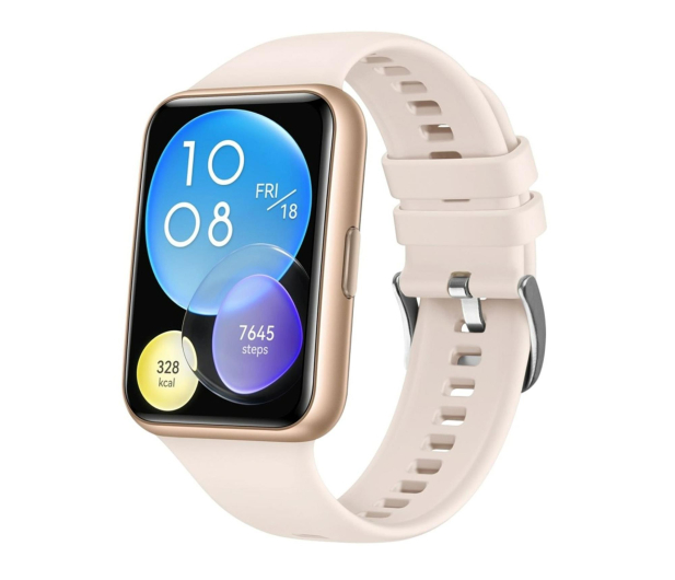 FIXED Silicone Strap do Huawei Watch FIT 2 pink - 1341084 - zdjęcie